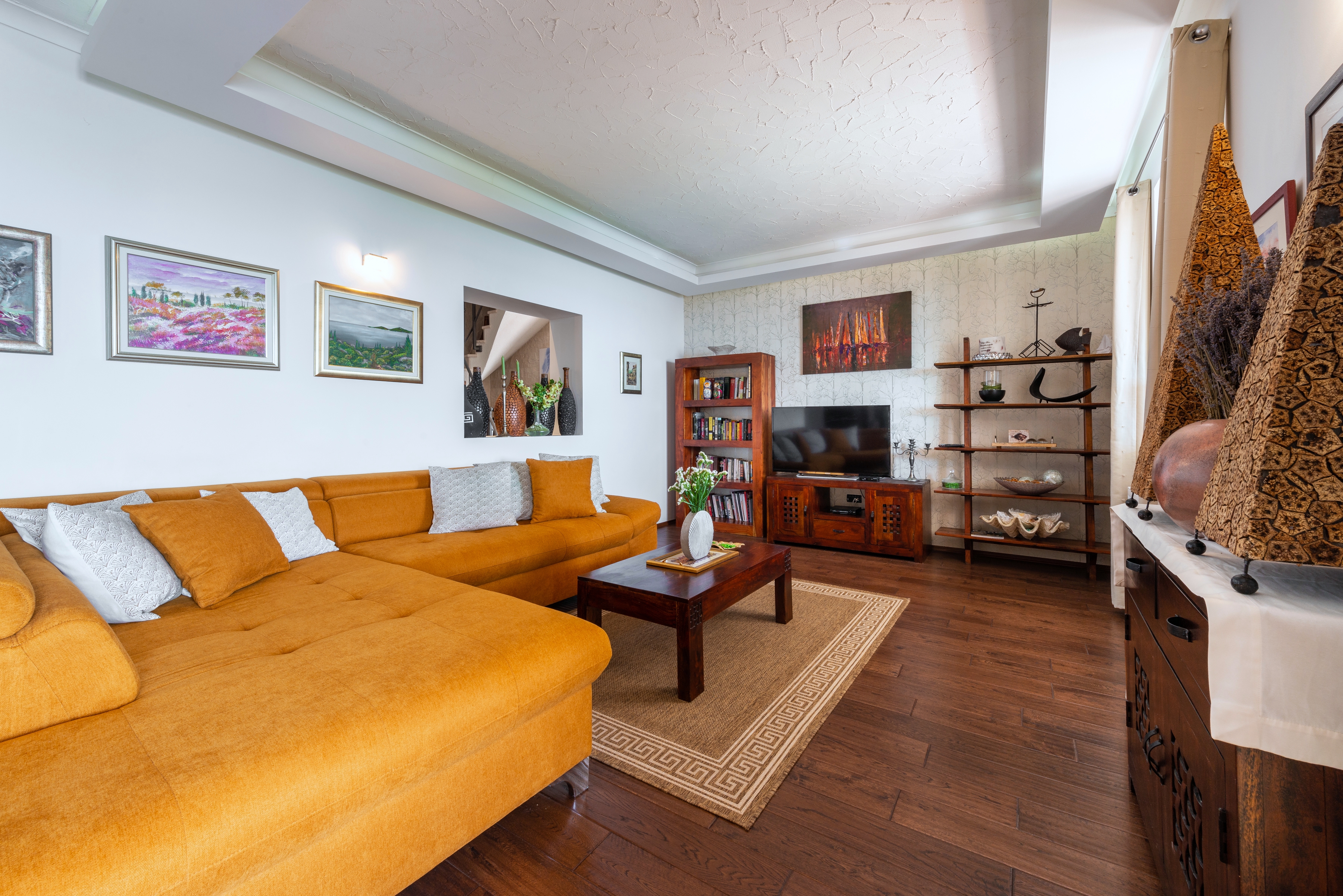 Four-bedroom house with terrace and sea view Soline, Dubrovnik (K-3548)