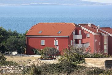 Property Povljana, Pag, Property 3556 - Apartments with pebble beach.