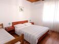 Ložnice Mandre, Ložnice v ubytování typu room, s klimatizací a WiFi.