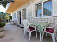Shared terrace Lumbarda, Shared terrace in the apartment, s pogledom na more, dopusteni kucni ljubimci i WIFI.