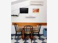 Dining room Sućuraj, Dining room in the apartment, air condition available, (pet friendly) and WiFi.