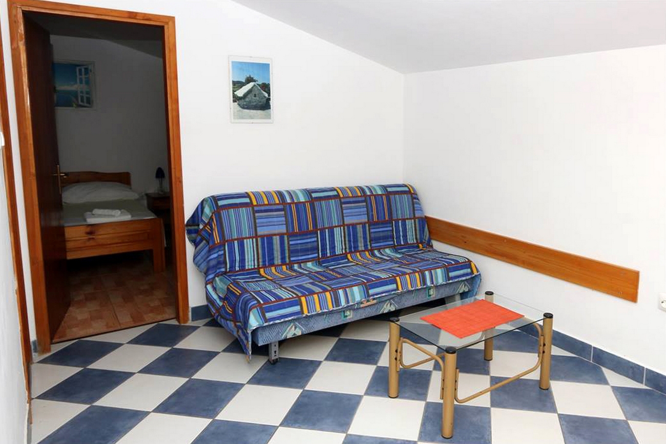 One bedroom apartment with terrace and sea view Sućuraj, Hvar (A-3589-b)