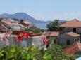 Balkon 1 - pohled Sućuraj, Balkon 1 - pohled v ubytování typu apartment, domácí mazlíčci povoleni a WiFi.