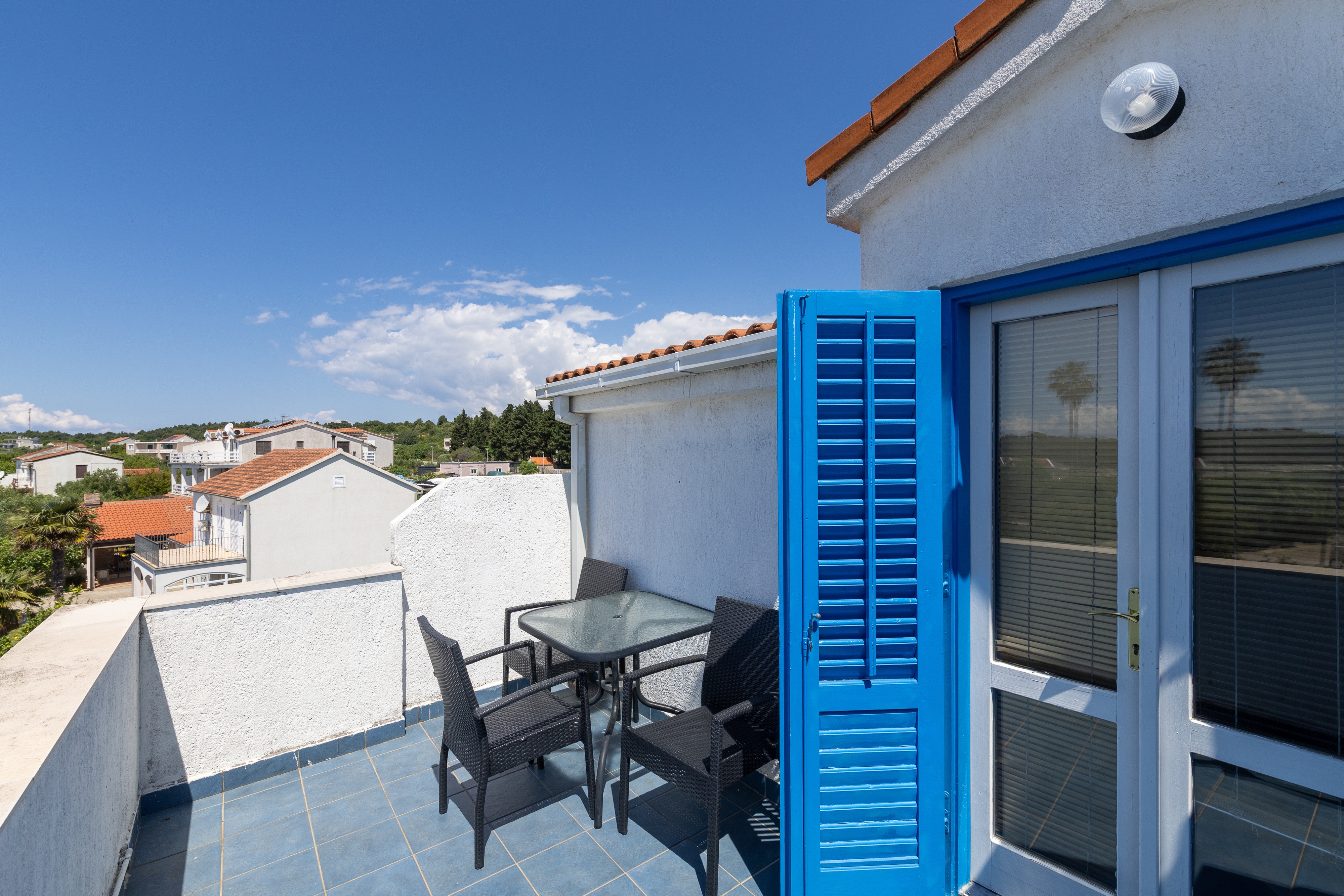 Studio flat with terrace and sea view Sućuraj, Hvar (AS-3589-k)