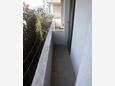Mali Lošinj, Balkon v ubytování typu apartment, s výhledem na moře a WiFi.