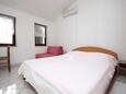 Спальня Punta križa, Спальня в размещении типа studio-apartment, доступный кондиционер и WiFi.