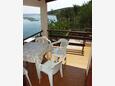 Dumboka, Terrace in the apartment, with a sea view and (pet friendly).