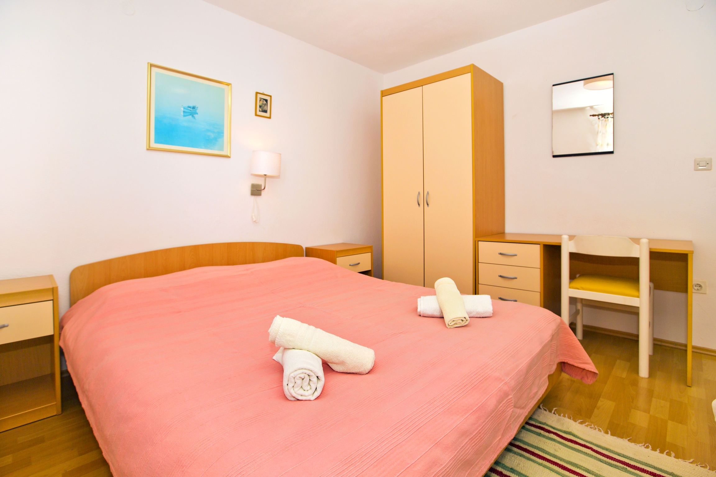 Four bedroom apartment with balcony and sea view Cove Tvrdni Dolac, Hvar  A-c