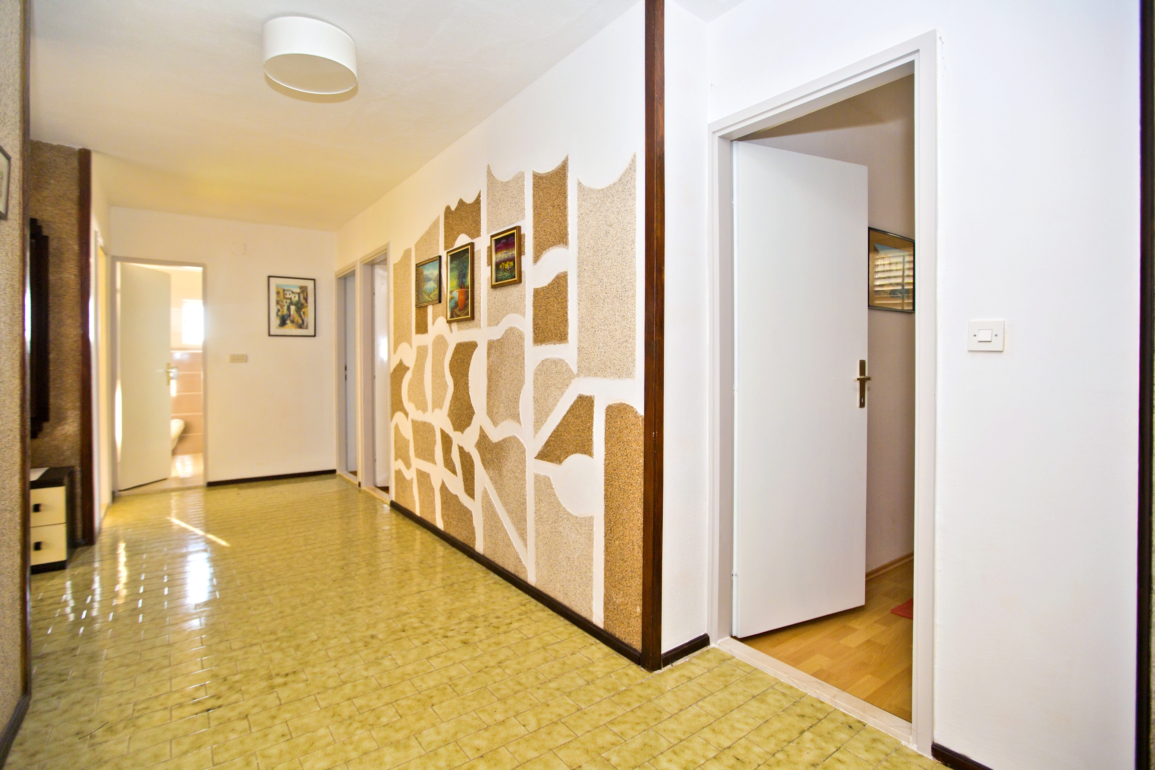 Four bedroom apartment with balcony and sea view Cove Tvrdni Dolac, Hvar  A-c