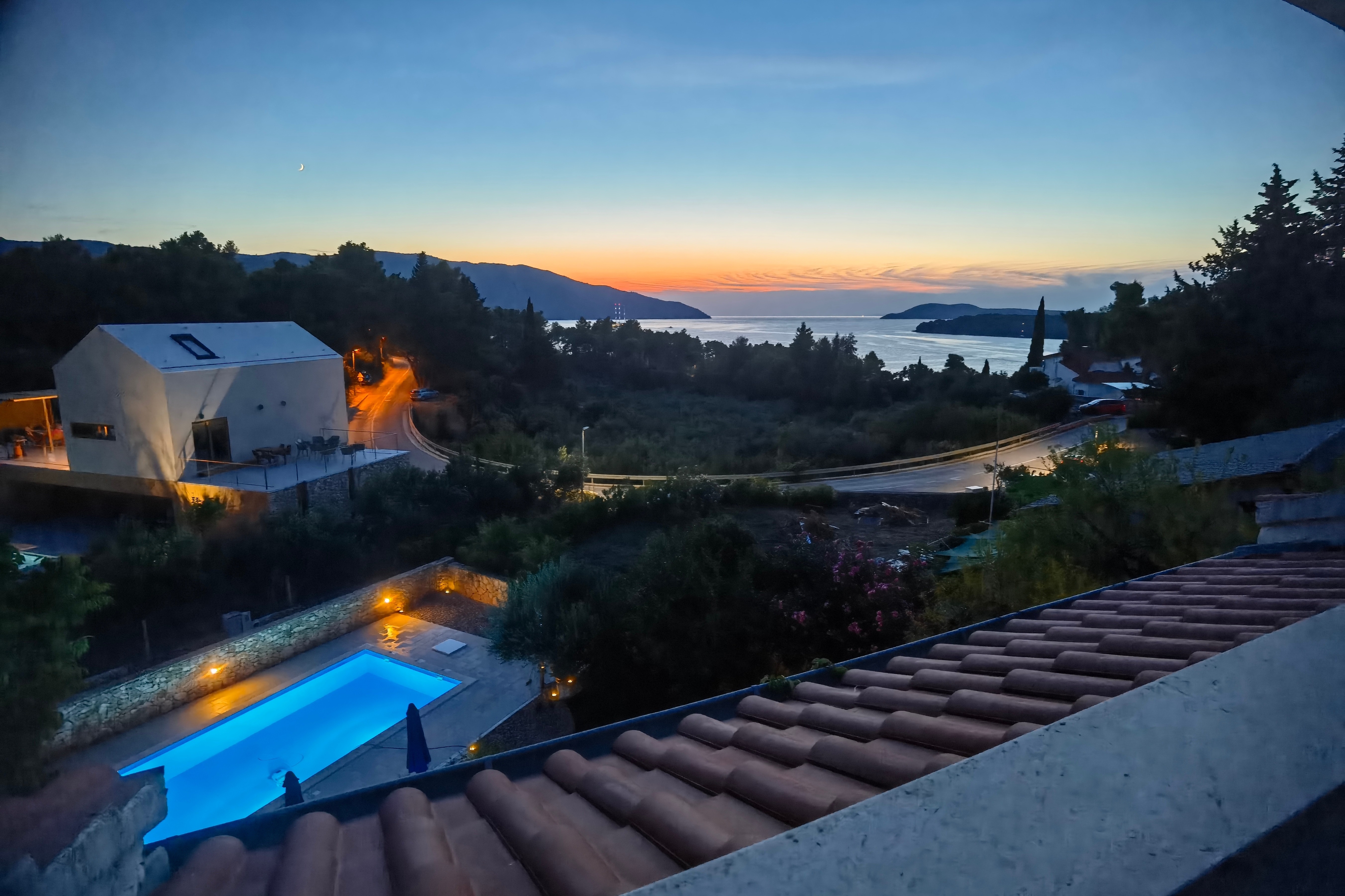 Two bedroom apartment with terrace and sea view Stari Grad, Hvar  A-a