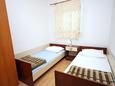 Bedroom 2 Saplunara, Bedroom 2 in the apartment, (pet friendly) and WiFi.