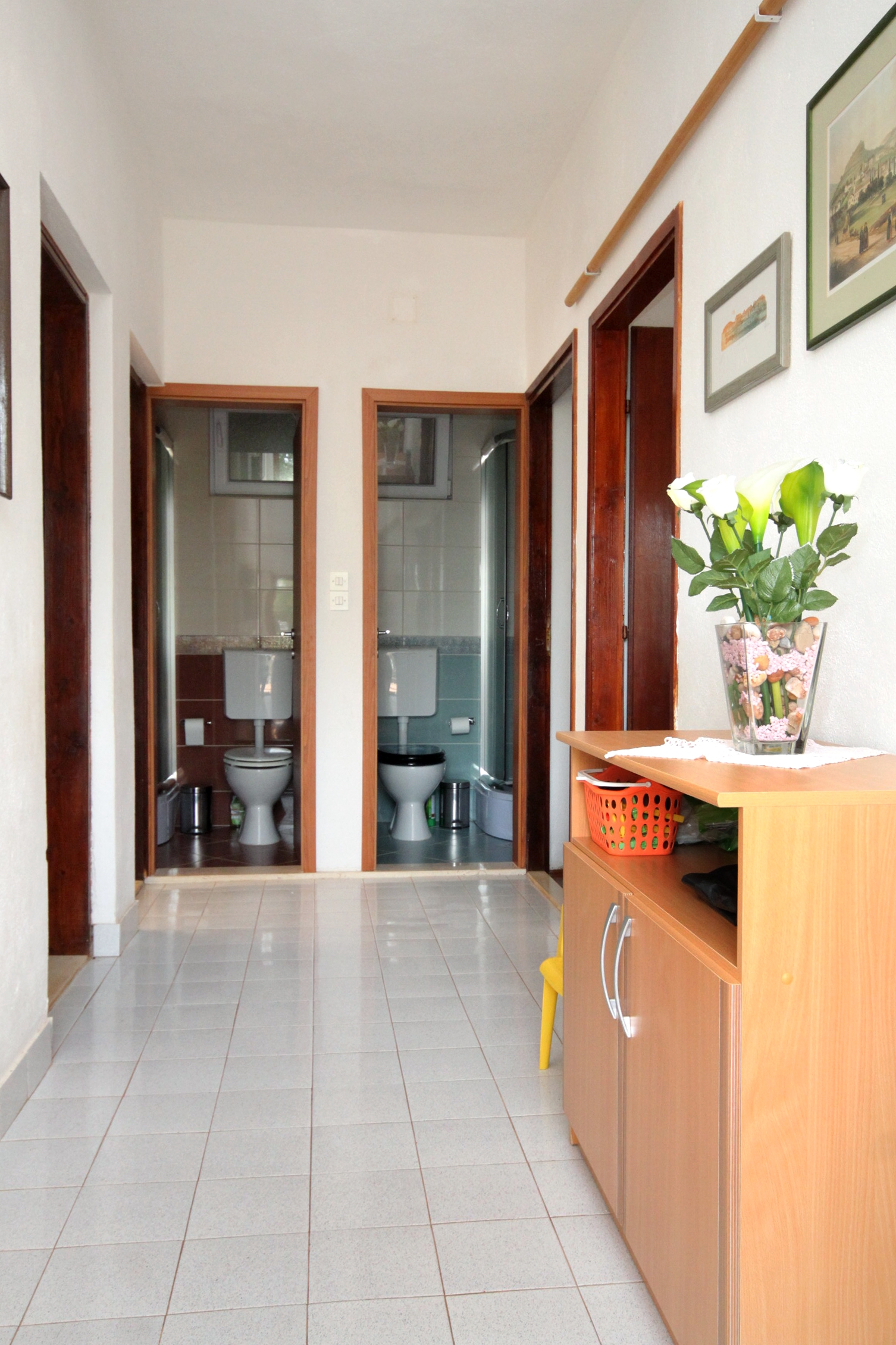 Three bedroom apartment with terrace and sea view Cove Skozanje, Hvar  A-a