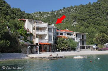 Smokvina, Hvar, Alloggio 4036 - Appartamenti affitto vicino al mare con la spiaggia ghiaiosa.