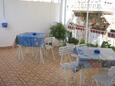 Shared terrace Hvar, Shared terrace in the room, s pogledom na more.