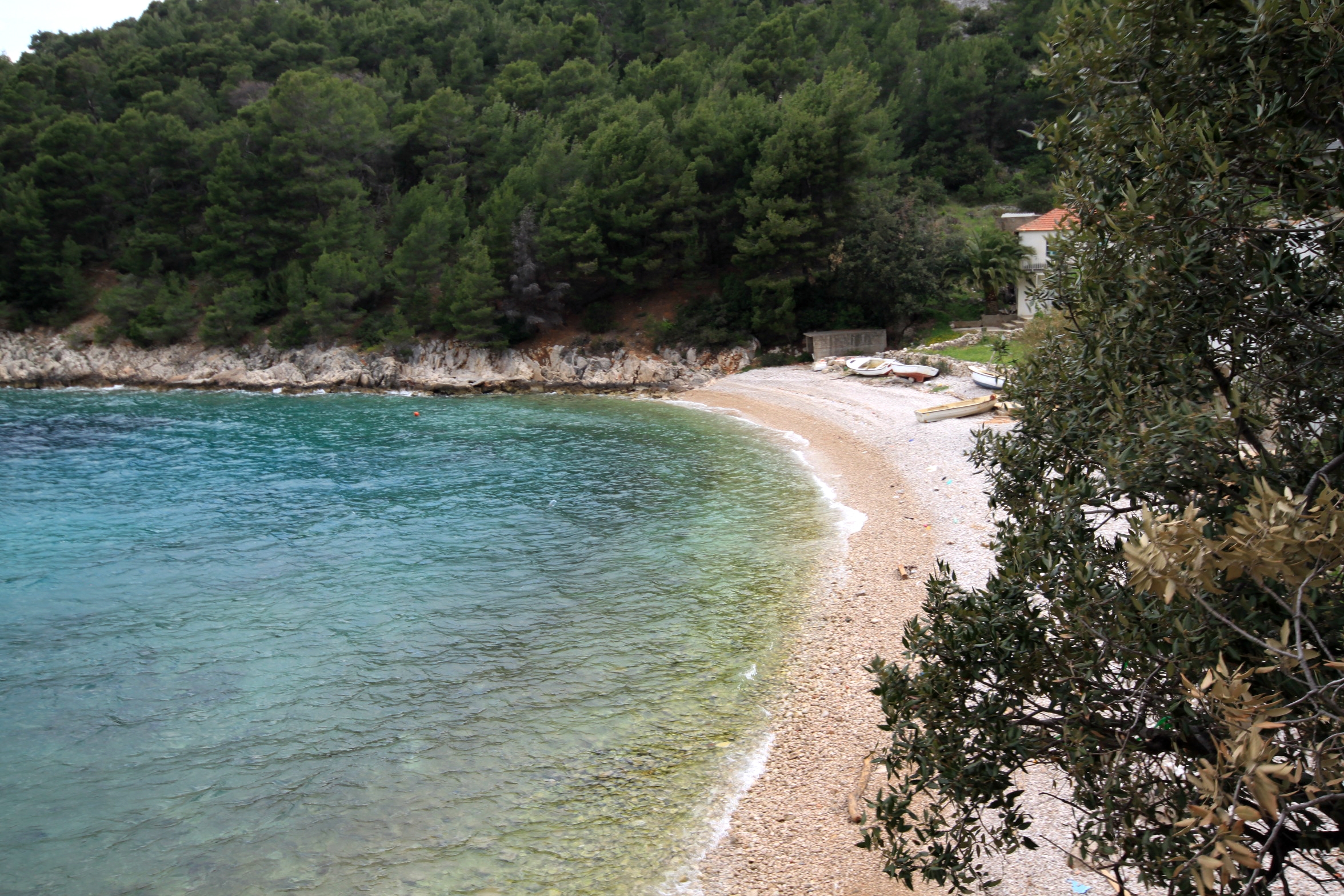 Two bedroom house near beach Cove Skozanje, Hvar  K