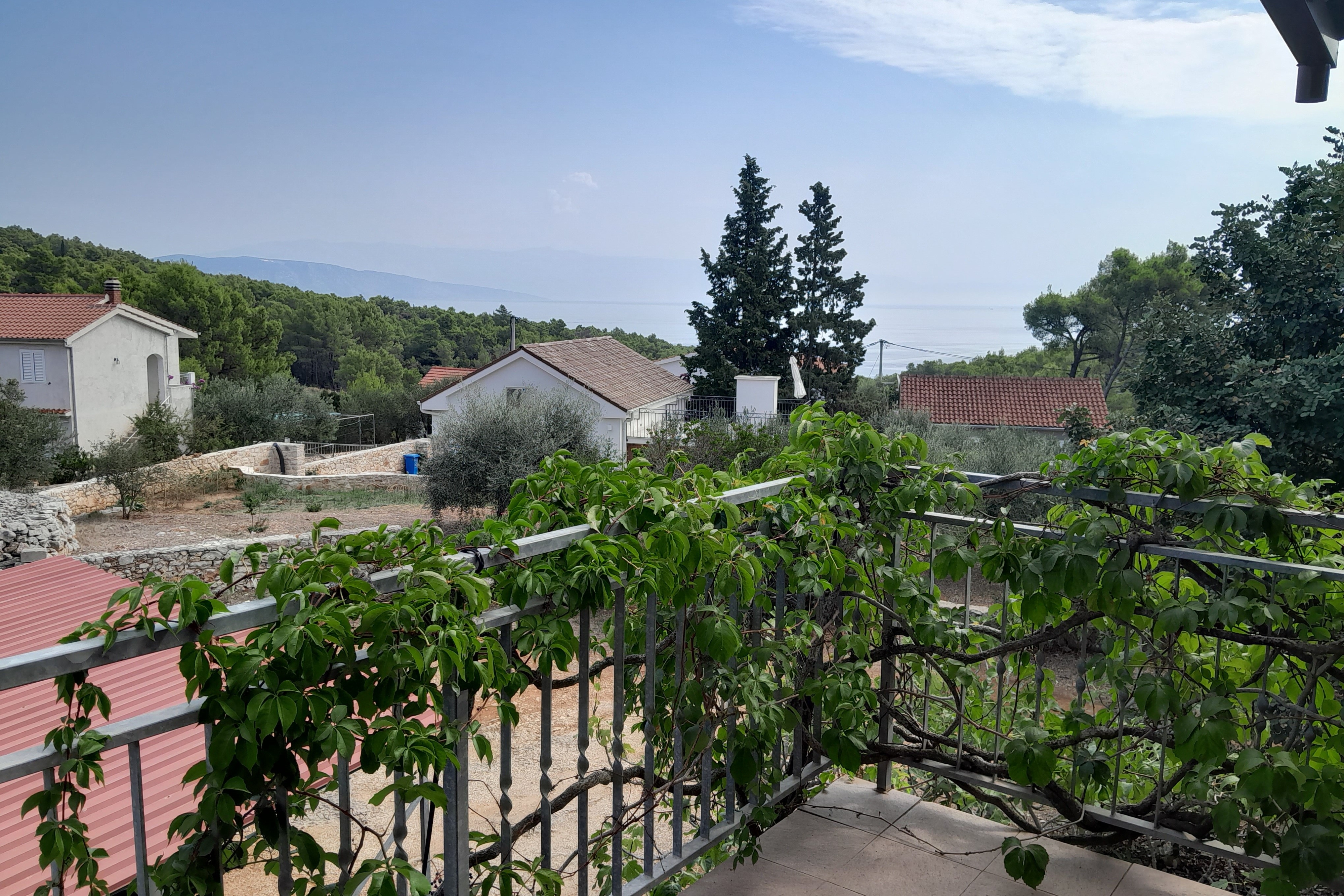 Two bedroom apartment with terrace and sea view Mudri Dolac, Hvar  A-a