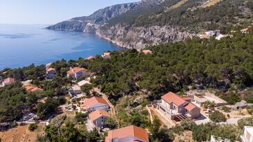 Property Sveta Nedilja, Hvar, Property 4049 - Apartments with pebble beach.