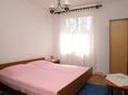 Dormitor 1 Stara Novalja, Dormitor 1 în unitate de cazare tip apartment, aer condiționat disponibil şi WiFi.