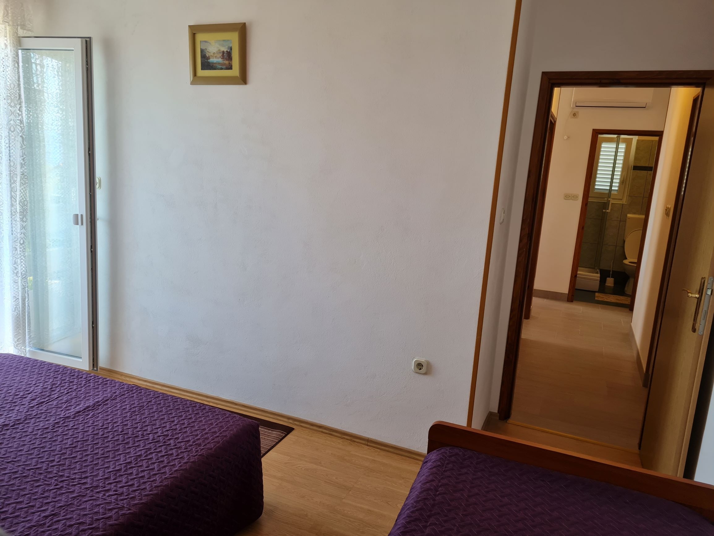 Two bedroom apartment with terrace and sea view Lun, Pag  A-b