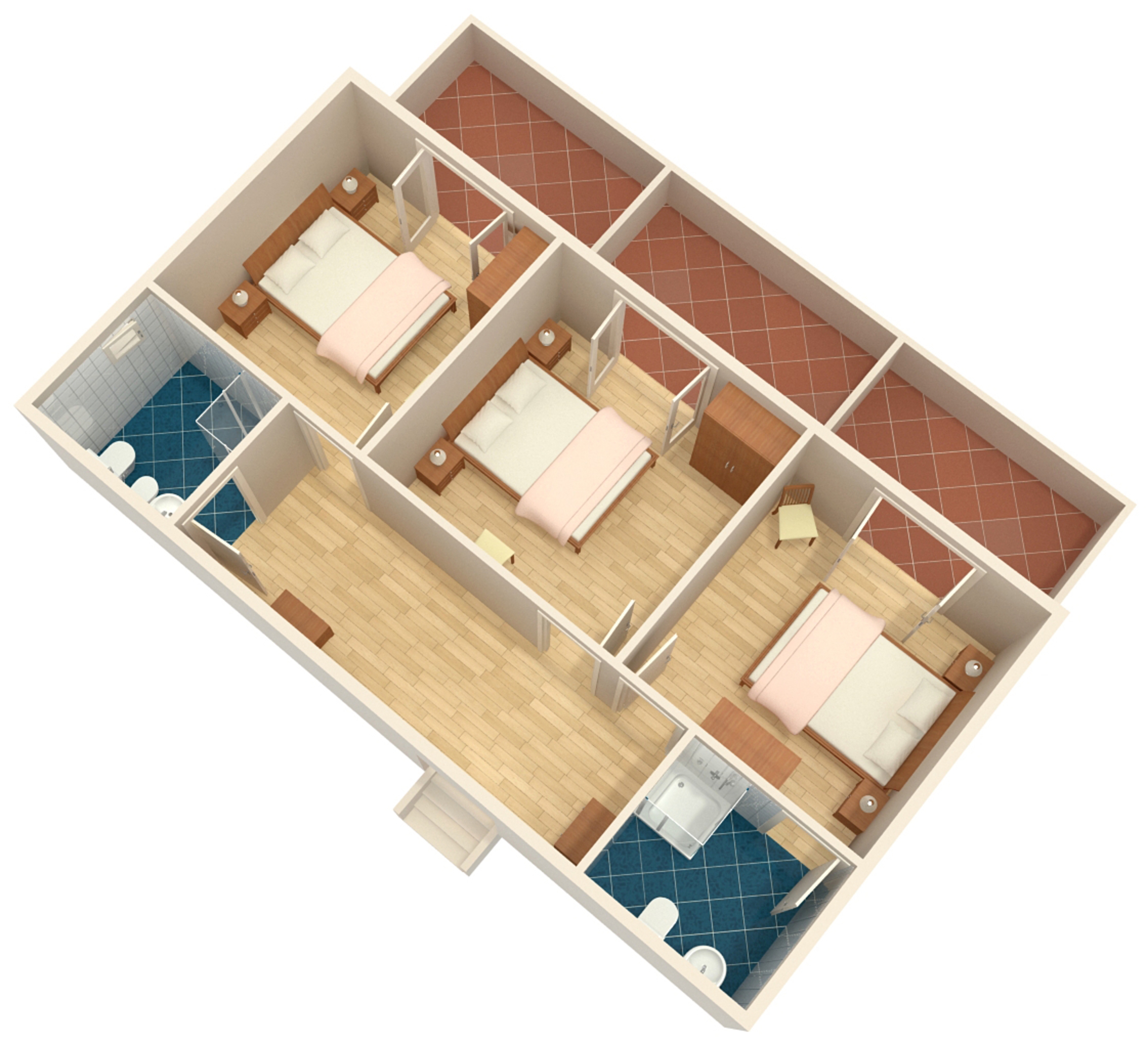 Comfortable and spacious apartment near beach Zubovići, Pag  A-a