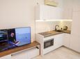 Kuchyně Novalja, Kuchyně v ubytování typu apartment, domácí mazlíčci povoleni a WiFi.