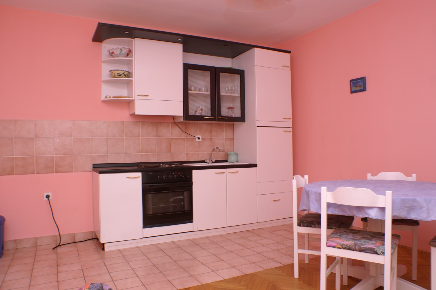 Two bedroom apartment with terrace Mandre, Pag  A-a