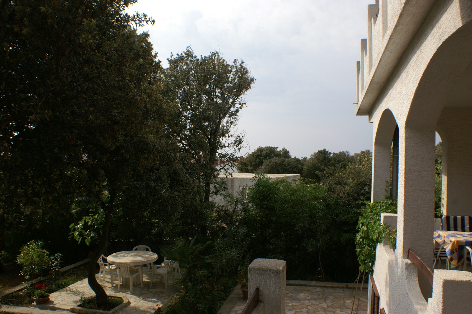 Two bedroom apartment with terrace Mandre, Pag  A-a