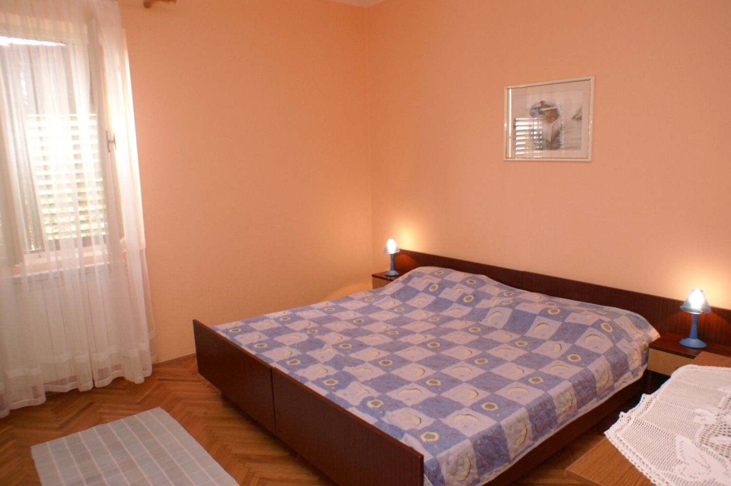 One bedroom apartment with terrace Mandre, Pag  A-b