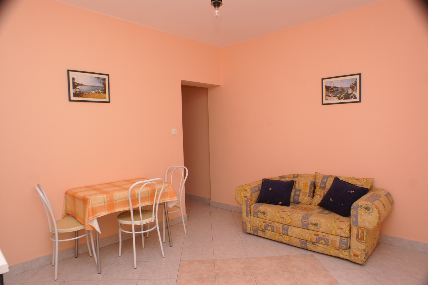 One bedroom apartment with terrace Mandre, Pag  A-b