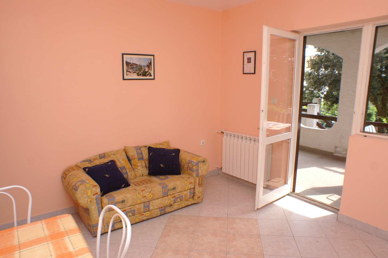 One bedroom apartment with terrace Mandre, Pag  A-b