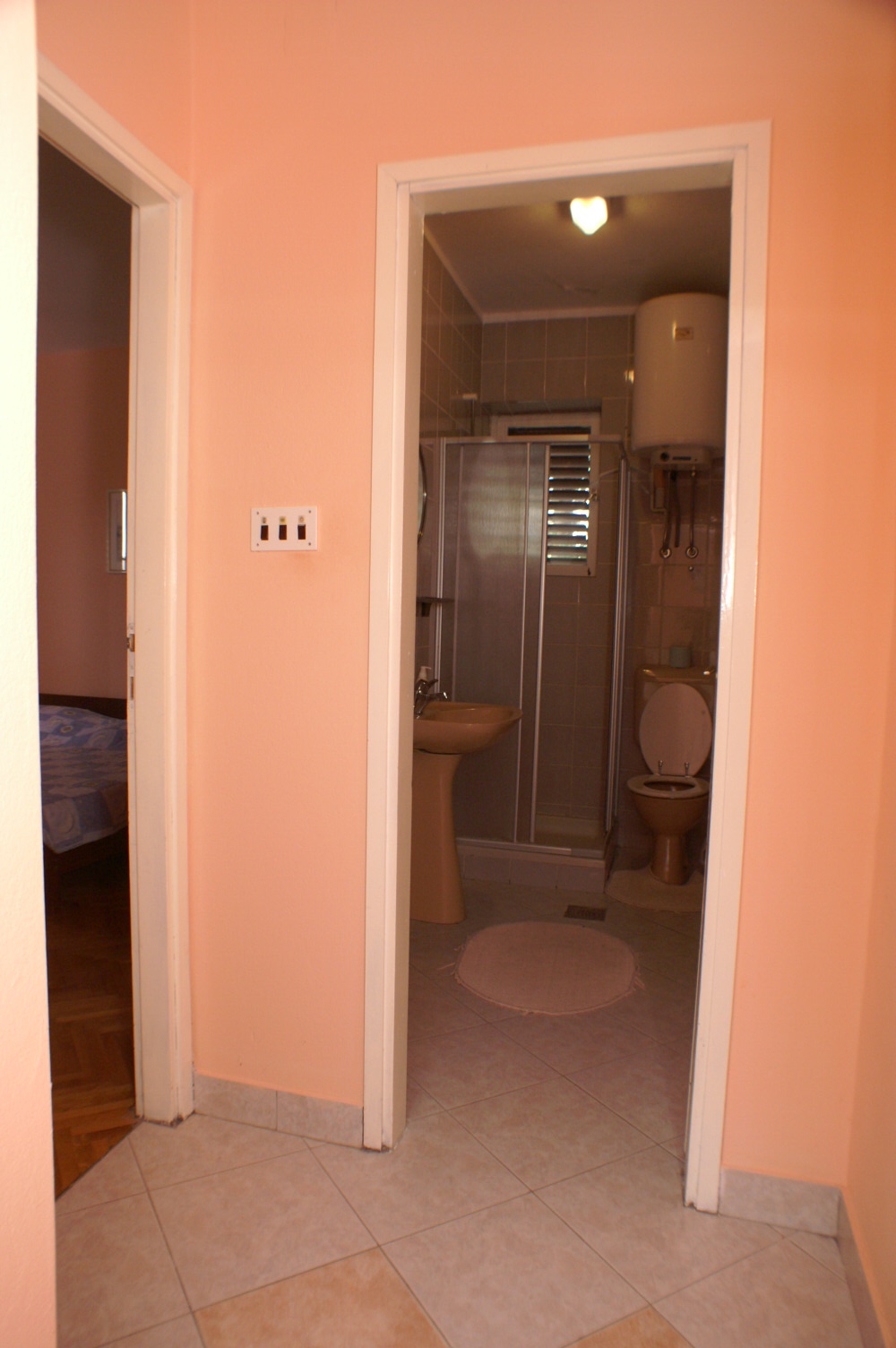 One bedroom apartment with terrace Mandre, Pag  A-b