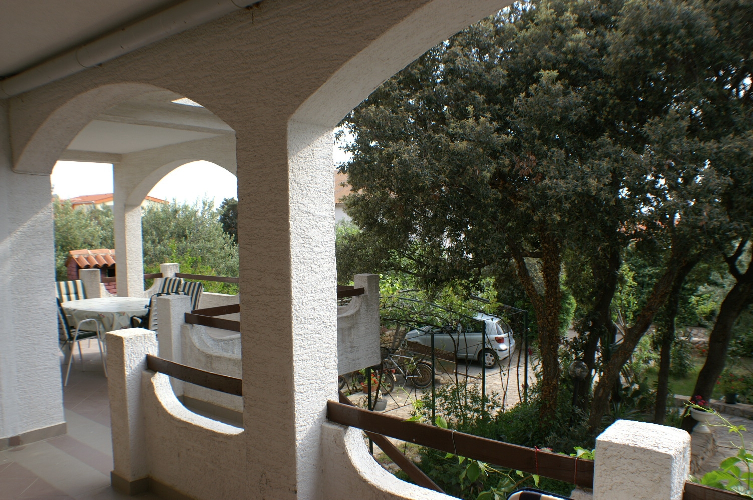One bedroom apartment with terrace Mandre, Pag  A-b