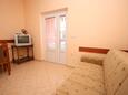 Kustići, Sala de estar in the apartment, (pet friendly) y WiFi.