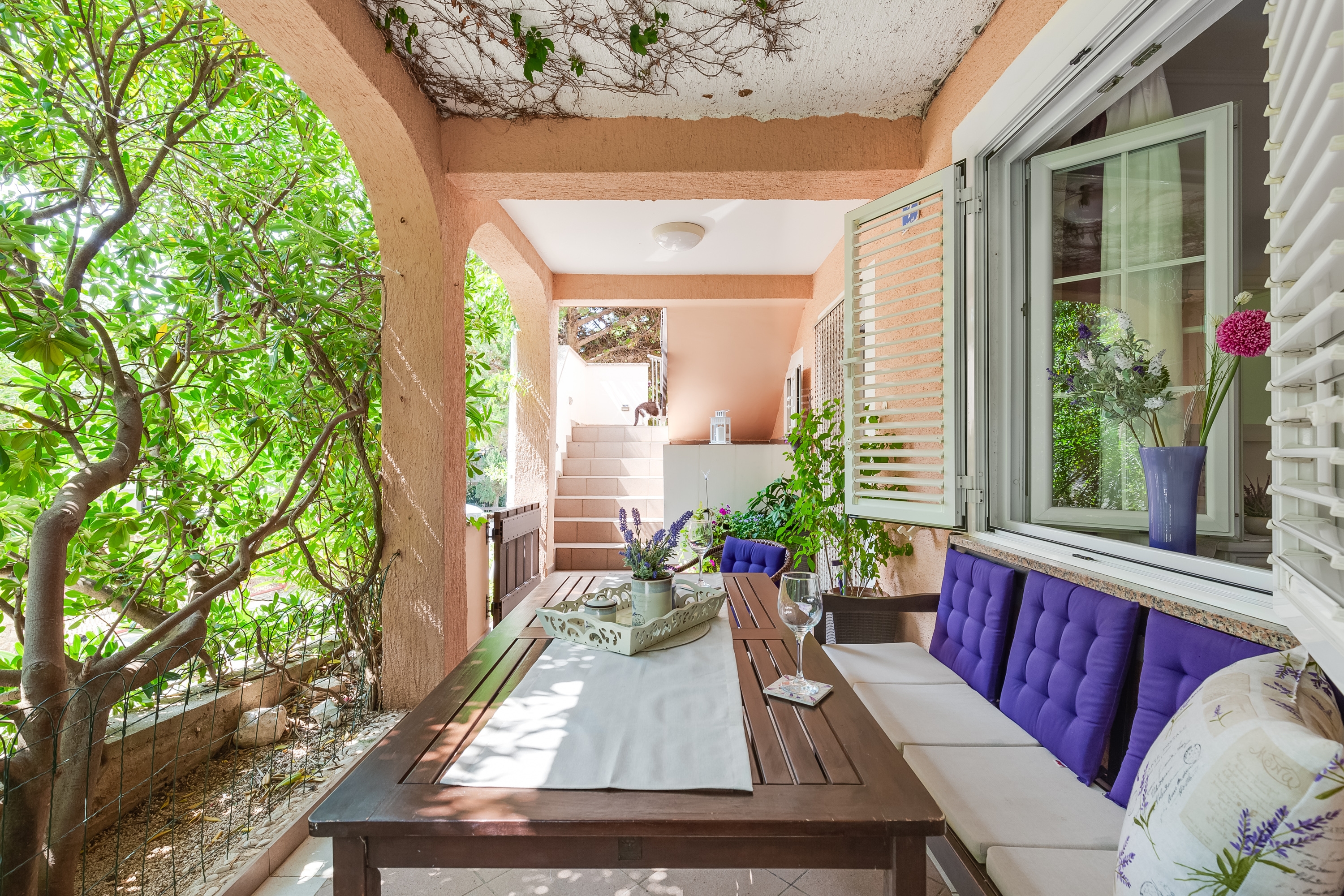 Two bedroom apartment with terrace Šimuni, Pag (A-4083-c)