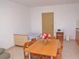 Dining room Kustići, Dining room in the apartment, dopusteni kucni ljubimci i WIFI.