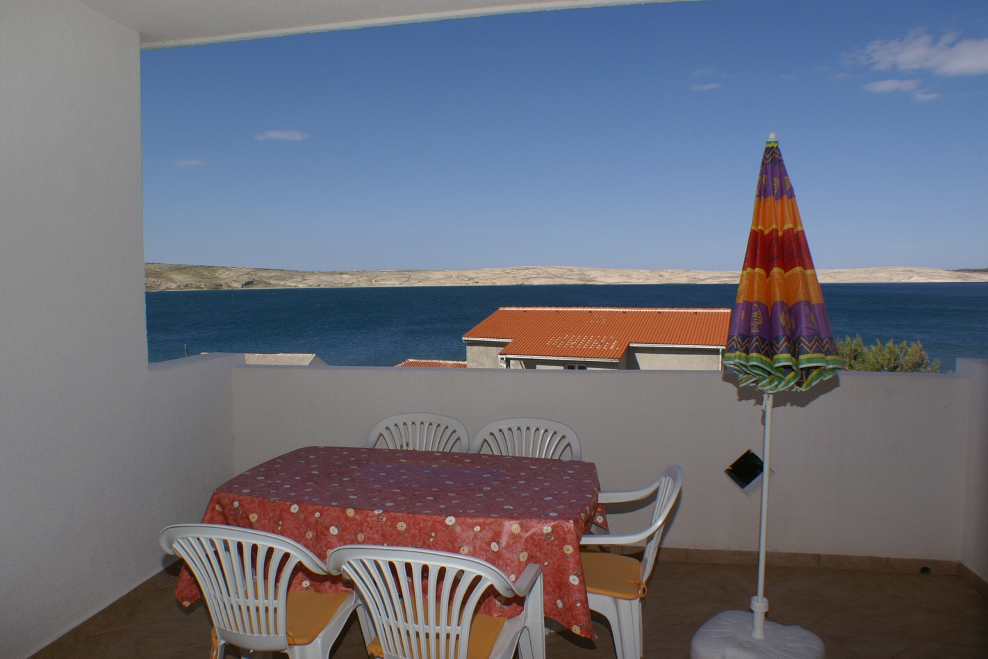 One bedroom apartment near beach Kustići, Pag (A-4087-f)