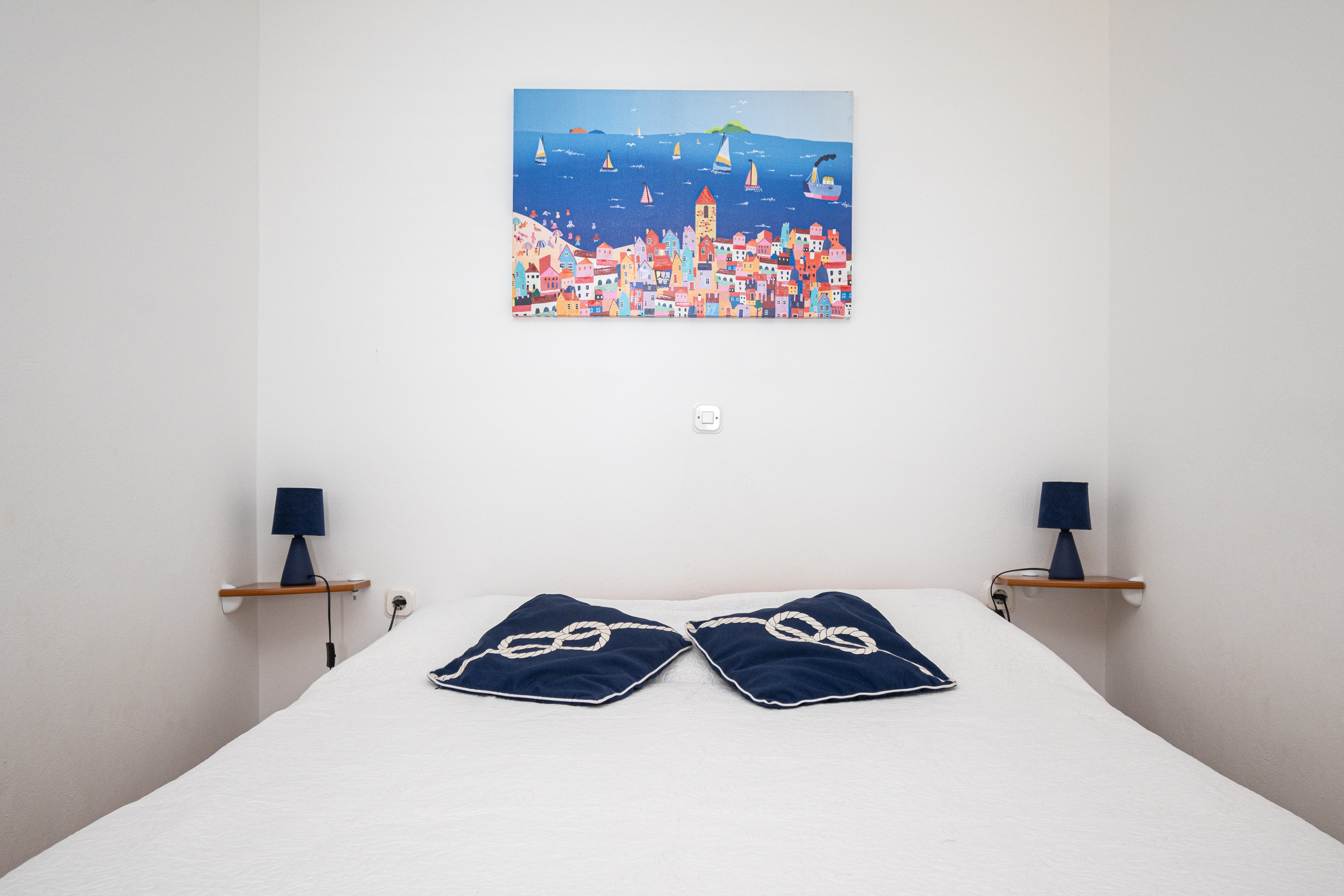 One bedroom apartment near beach Mandre, Pag  A-b