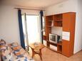 Obývací pokoj Mandre, Obývací pokoj v ubytování typu apartment, s klimatizací, domácí mazlíčci povoleni a WiFi.