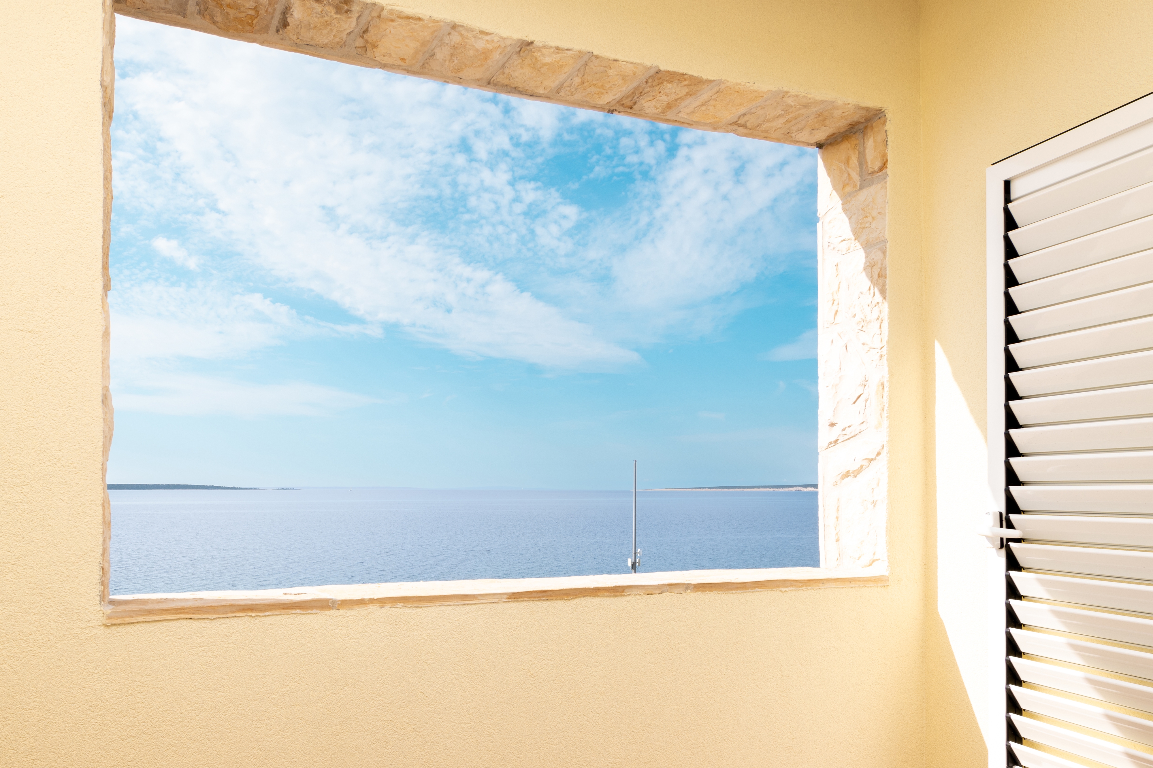 One bedroom apartment near beach Mandre, Pag  A-e