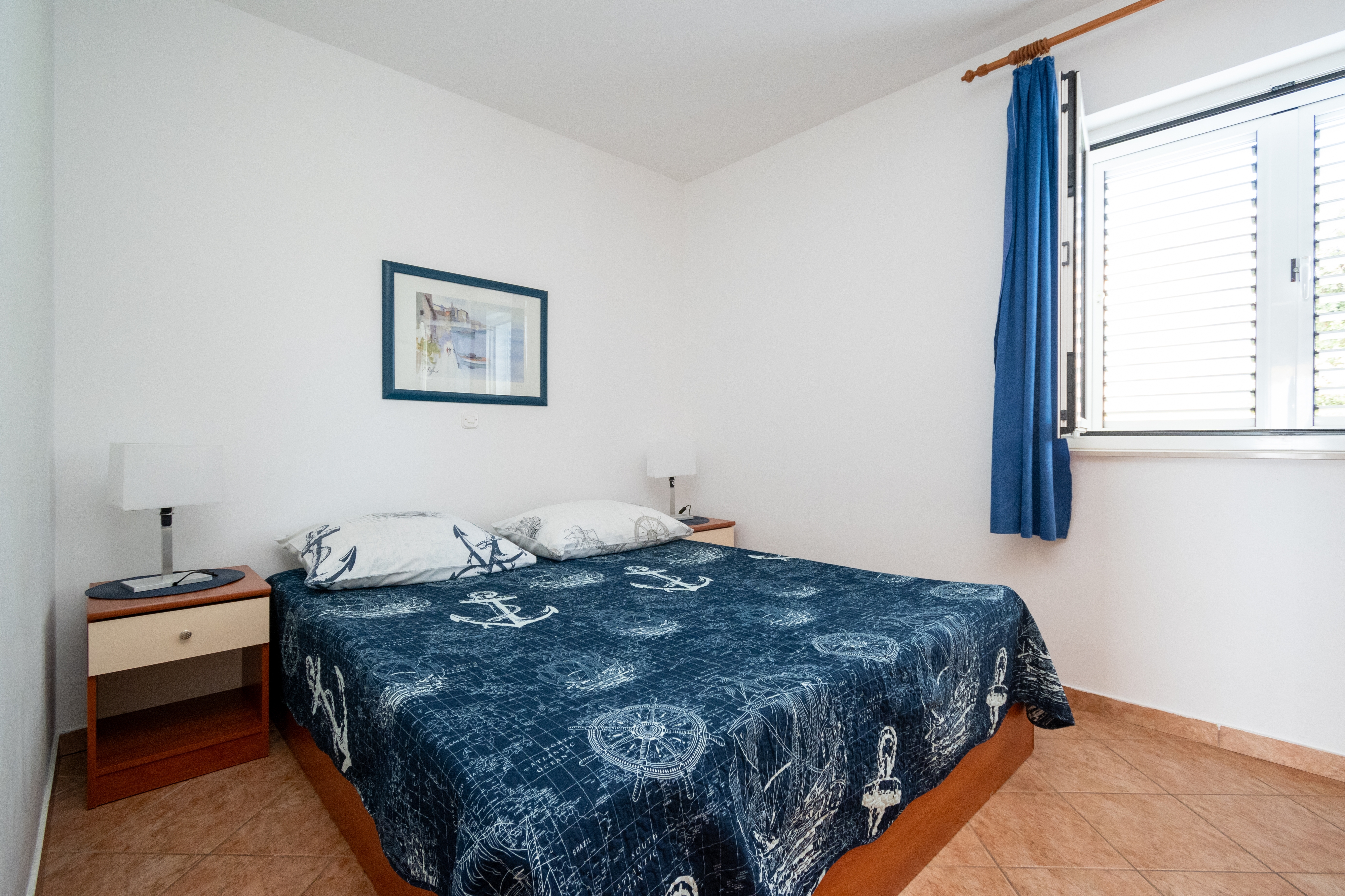 One bedroom apartment near beach Mandre, Pag  A-f