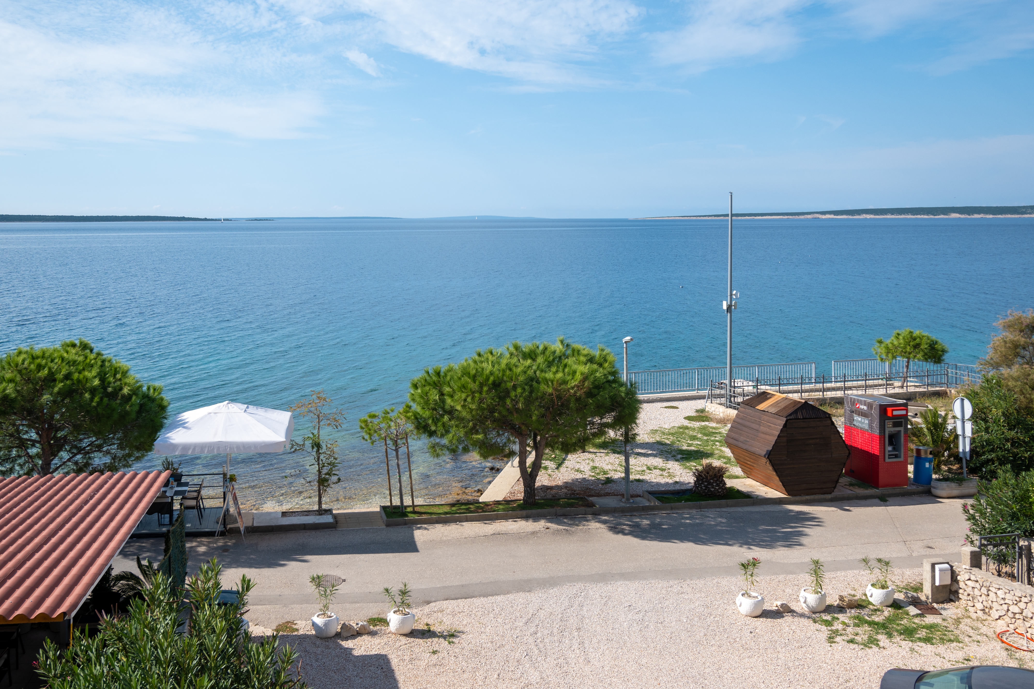 One bedroom apartment near beach Mandre, Pag  A-f