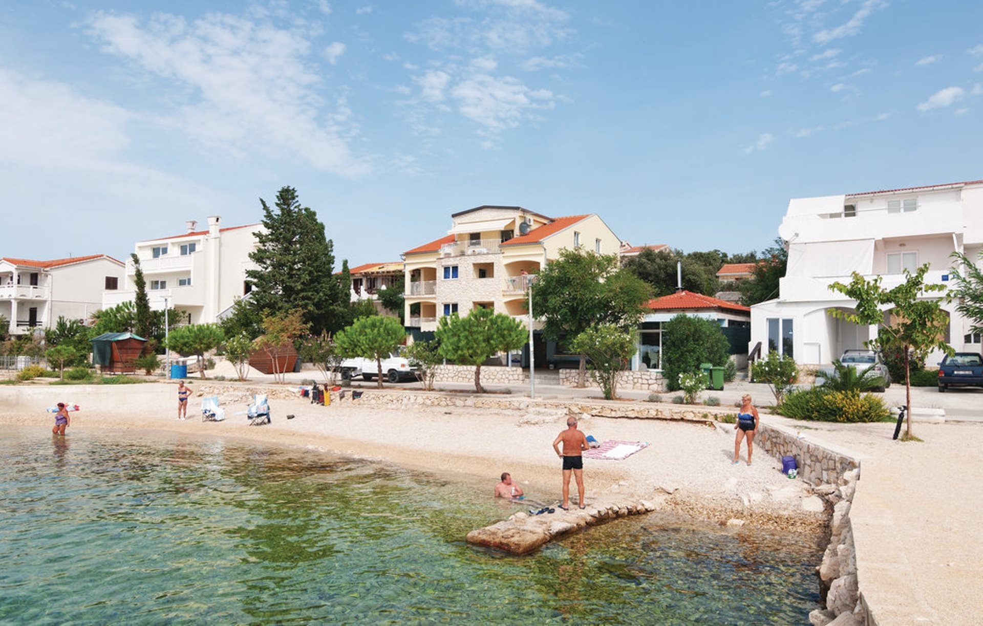 Ferienwohnung im Ort Mandre (Pag), Kapazität  Ferienwohnung in Dalmatien