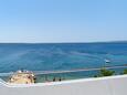 Mandre, Terrace - view in the apartment, (pet friendly) and WiFi.