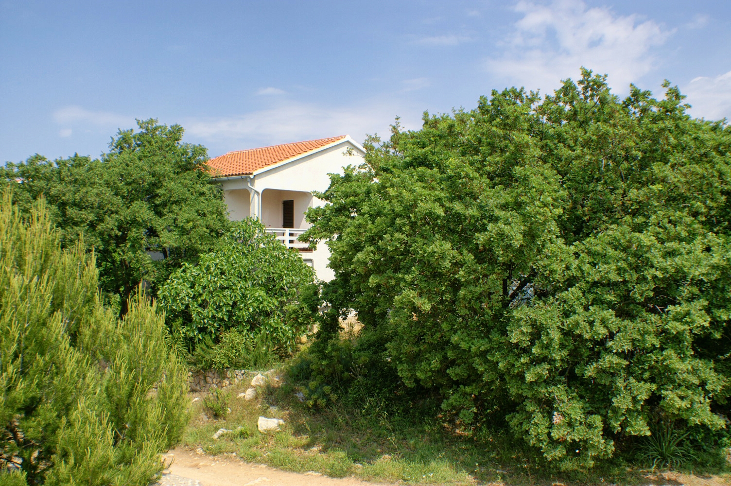 One bedroom apartment with terrace and sea view Potočnica, Pag  A-a