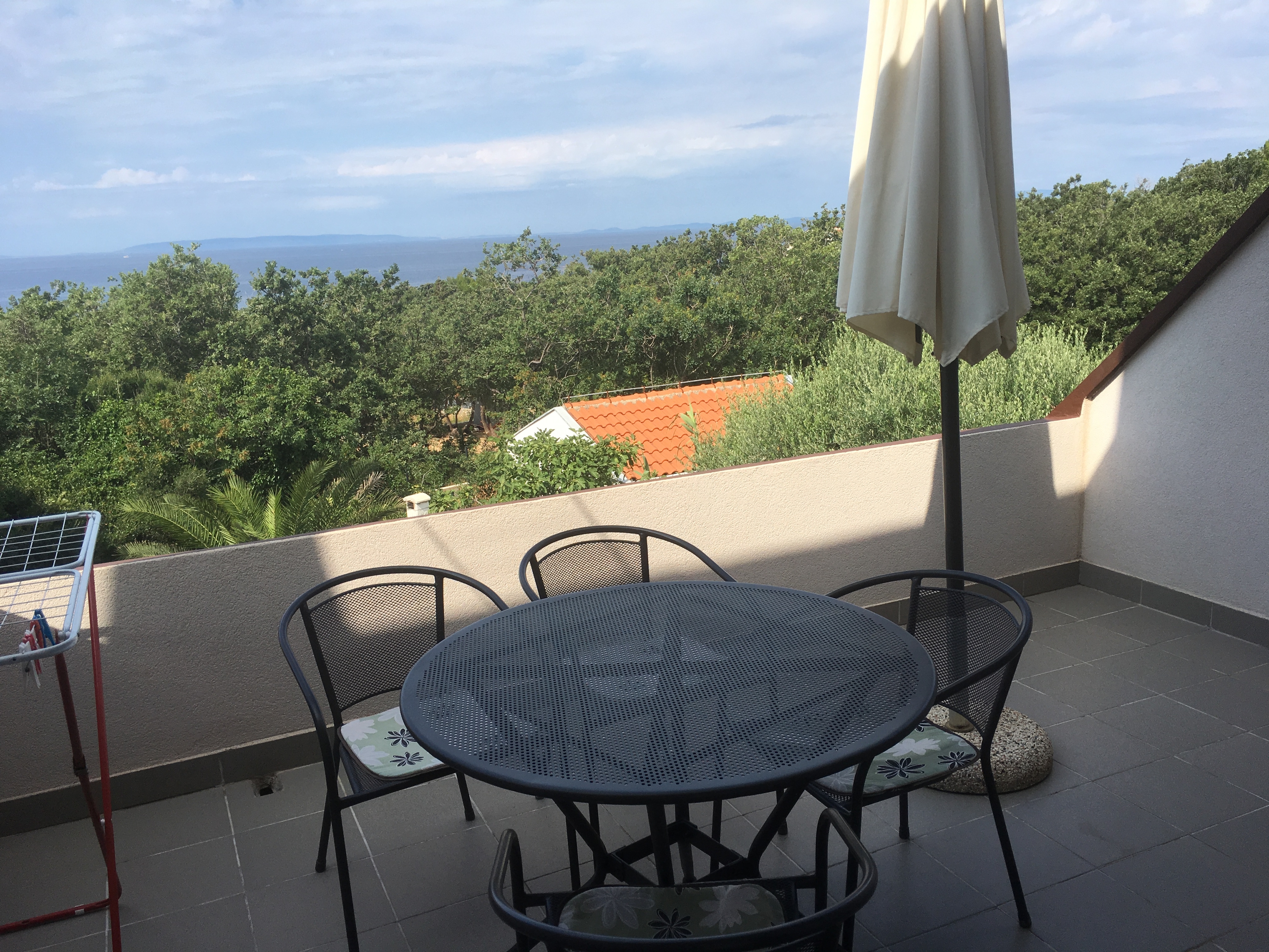 One bedroom apartment with terrace and sea view Potočnica, Pag (A-4096-a)