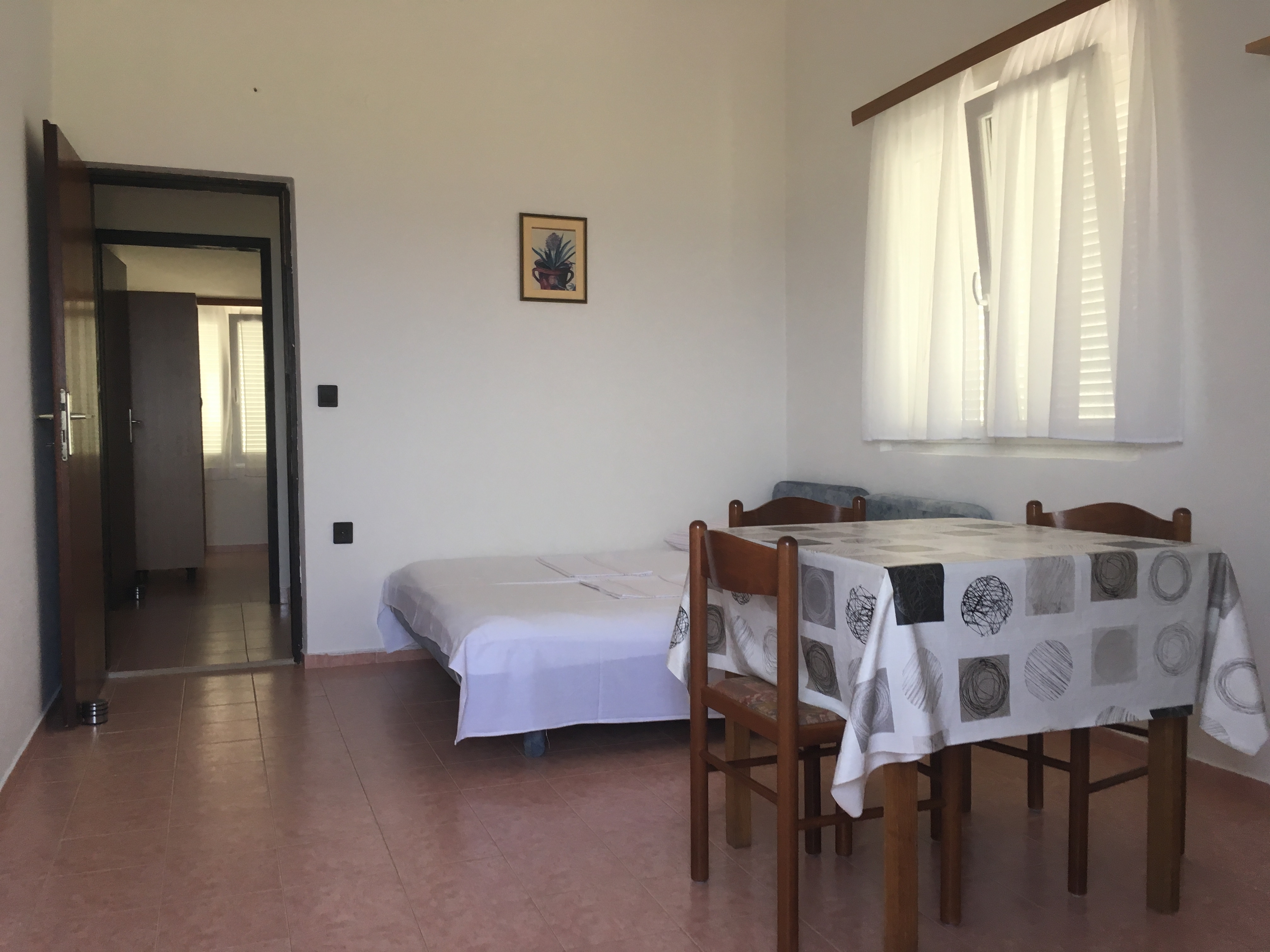 One bedroom apartment with terrace and sea view Potočnica, Pag (A-4096-f)