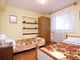 Bedroom 2 Njivice, Bedroom 2 in the apartment, (pet friendly) and WiFi.