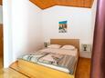 Mandre, Dormitorio in the studio-apartment, (pet friendly) y WiFi.