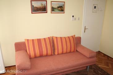 Living room Novalja, Living room in the apartment.