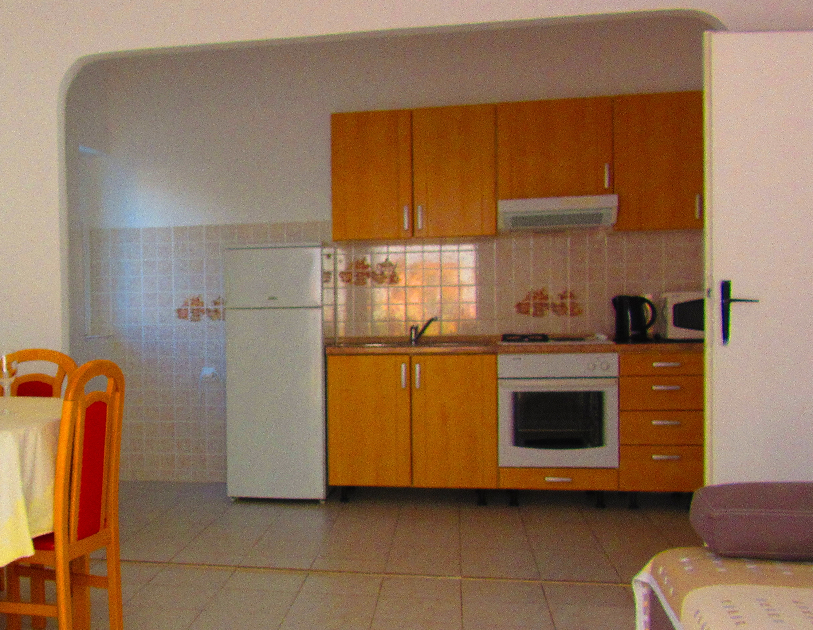 One bedroom apartment near beach Kustići, Pag  A-d